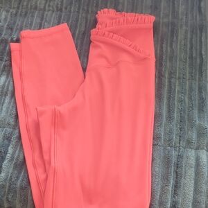 Aerie Offline Real Me High Rise Leggings-Coral